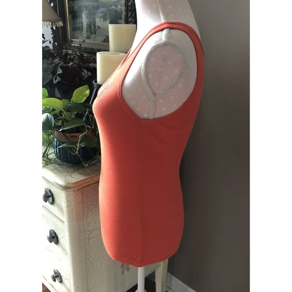 Auburn Tiigers Razorback Tank Tops 3 Blue Orange & White 2 Fitted S/M 1 Loose M